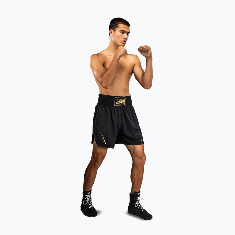 Pánske tréninkové šortky Venum G-Core Boxing black/gold 2