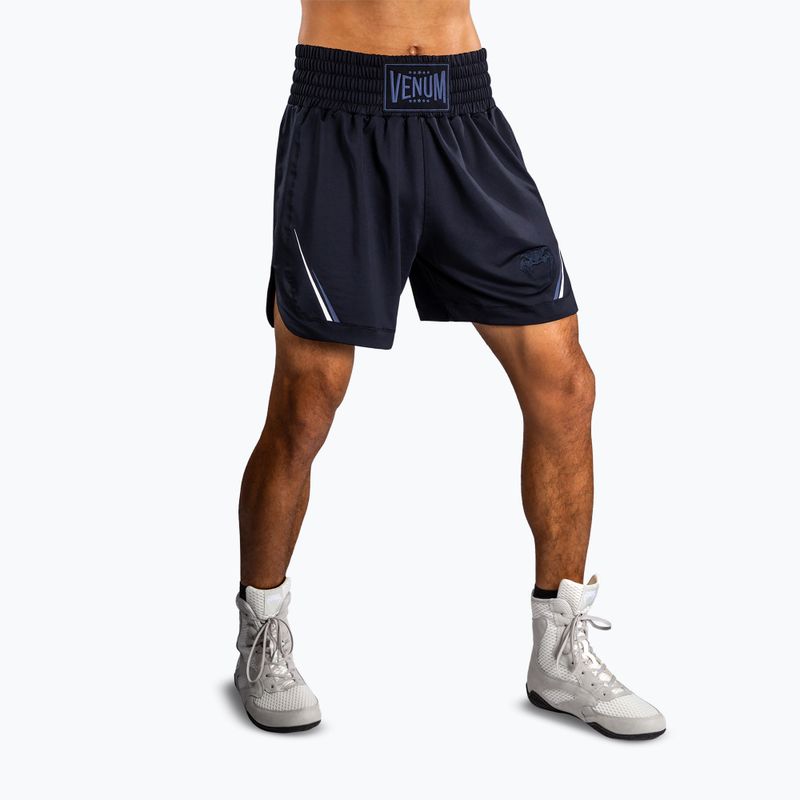 Pánske tréninkové šortky Venum G-Core Boxing navy blue/white 4