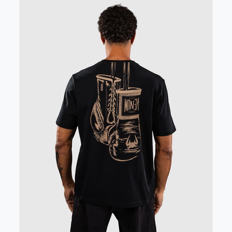 Pánske tričko Venum Fight Icon Cotton black 2
