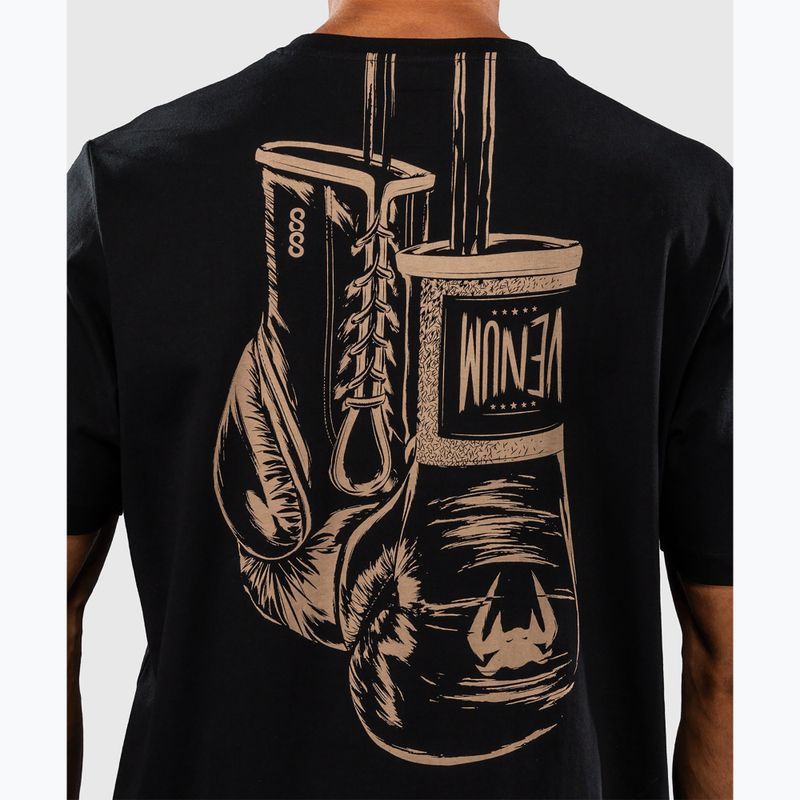 Pánske tričko Venum Fight Icon Cotton black 4