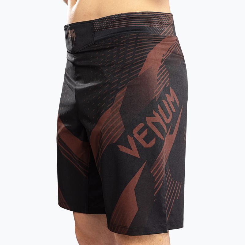 Pánske tréninkové šortky Venum No-Gi 6.0 Fight black/brown 5