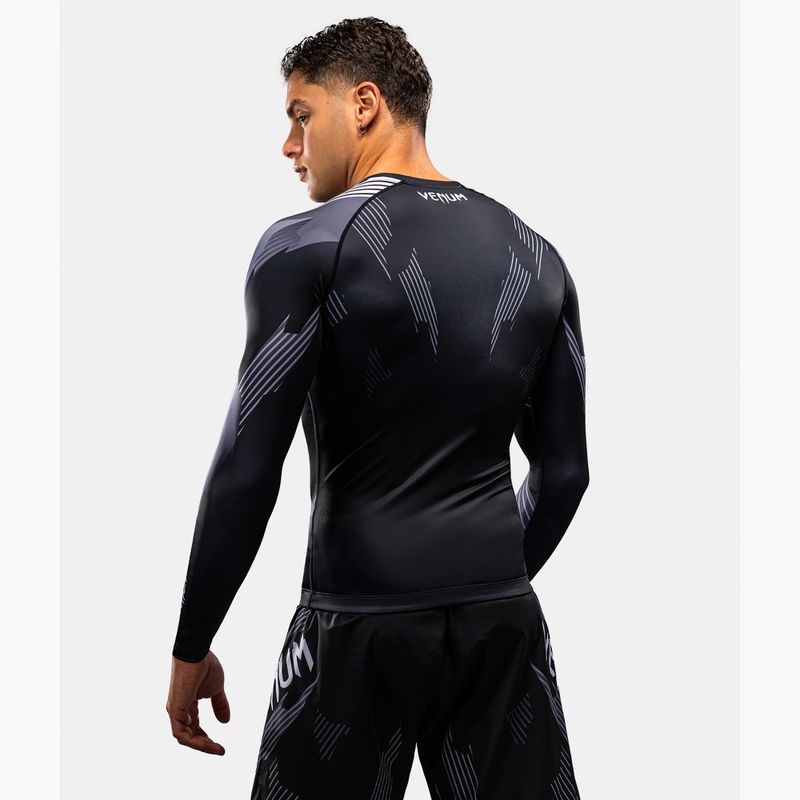 Pánsky rashguard s dlhým rukávom Venum No-Gi 6.0 Rashguard black/white 2