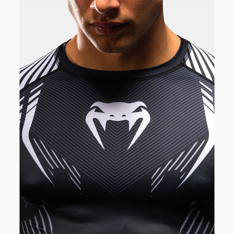Pánsky rashguard s dlhým rukávom Venum No-Gi 6.0 Rashguard black/white 6