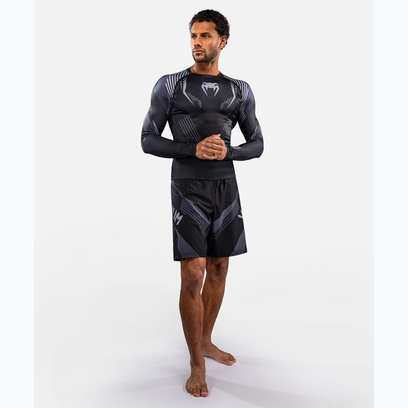 Pánsky rashguard s dlhým rukávom Venum No-Gi 6.0 Rashguard black/grey 2