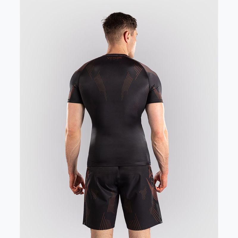 Pánsky rashguard Venum No-Gi 6.0 Rashguard black/brown 3