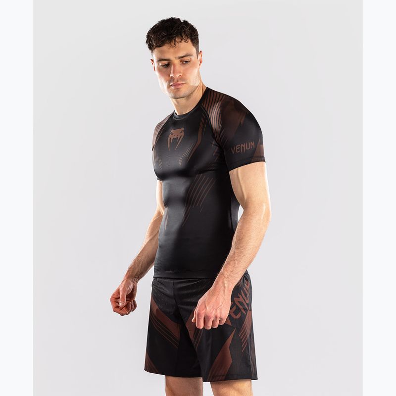 Pánsky rashguard Venum No-Gi 6.0 Rashguard black/brown 4