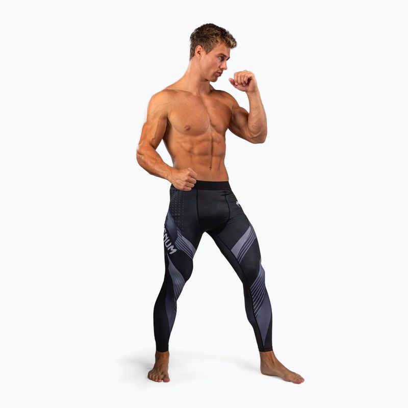Pánske tréningové legíny Venum No-Gi 6.0 Spats black/white 2