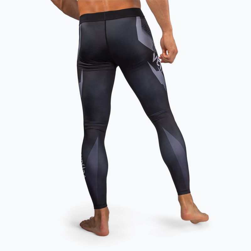 Pánske tréningové legíny Venum No-Gi 6.0 Spats black/white 3