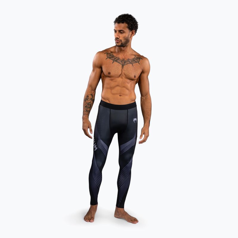 Pánske tréningové legíny Venum No-Gi 6.0 Spats black/grey 2