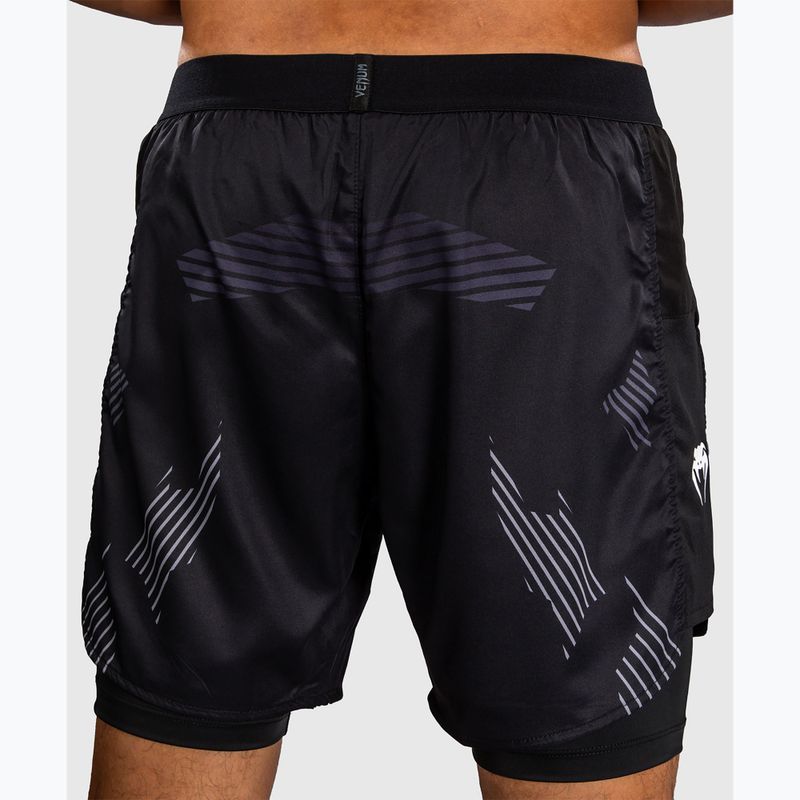 Pánske tréninkové šortky Venum No-Gi 6.0 Training black/white 5