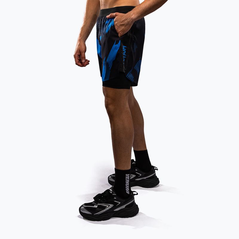 Pánske tréninkové šortky Venum No-Gi 6.0 Training black/blue 4