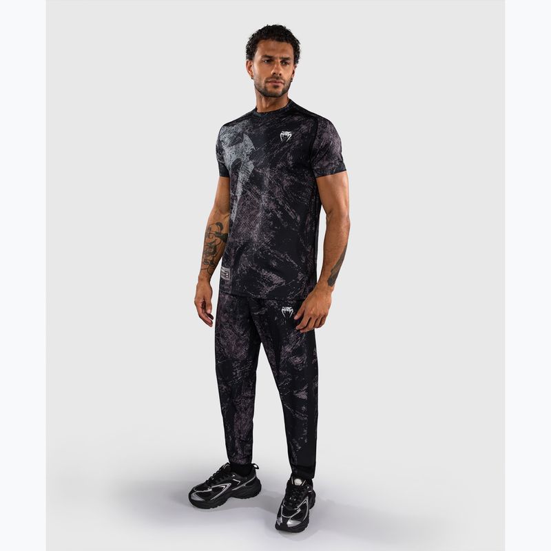 Pánske tričko Venum Rage & Workout Dry Tech black/grey 2