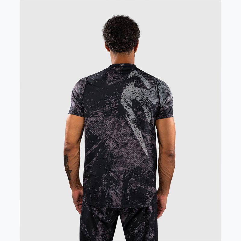 Pánske tričko Venum Rage & Workout Dry Tech black/grey 3