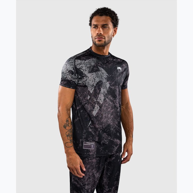 Pánske tričko Venum Rage & Workout Dry Tech black/grey 5