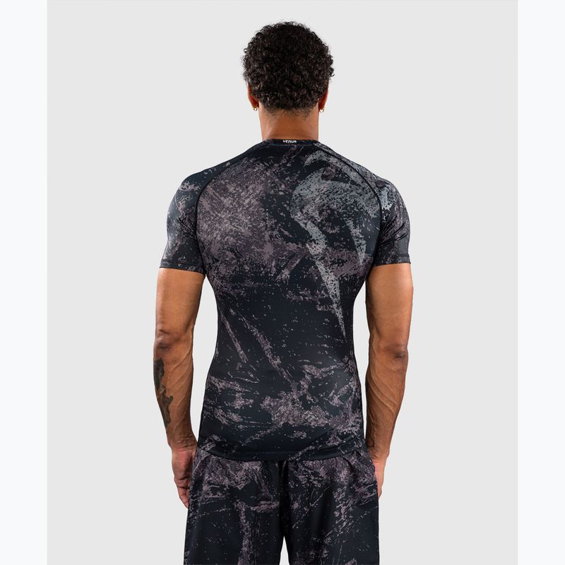 Pánsky rashguard Venum Rage & Workout Rashguard SS black/grey 2