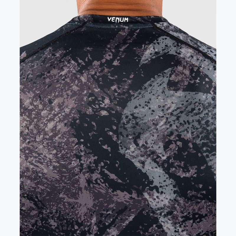 Pánsky rashguard Venum Rage & Workout Rashguard SS black/grey 6