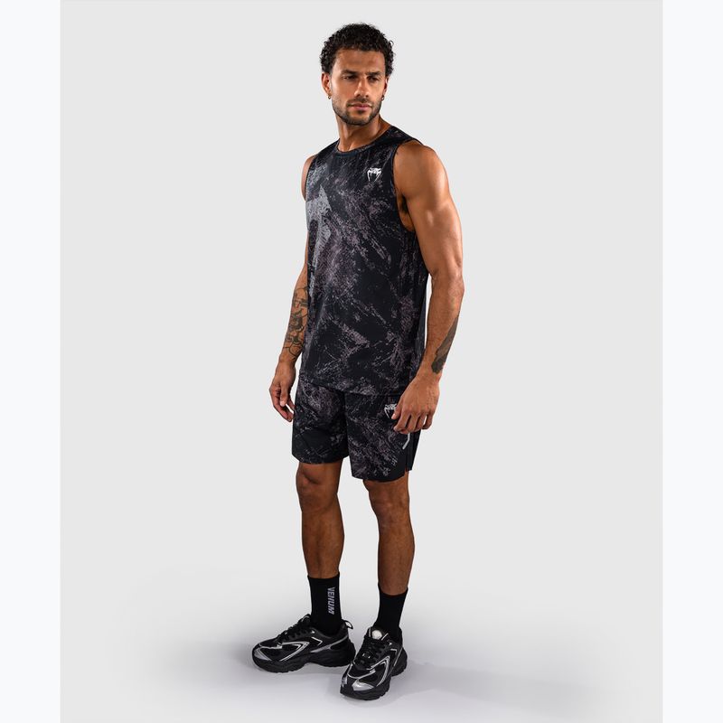 Pánske tričko Venum Rage & Workout Dry Tech Tank Top black/grey 2