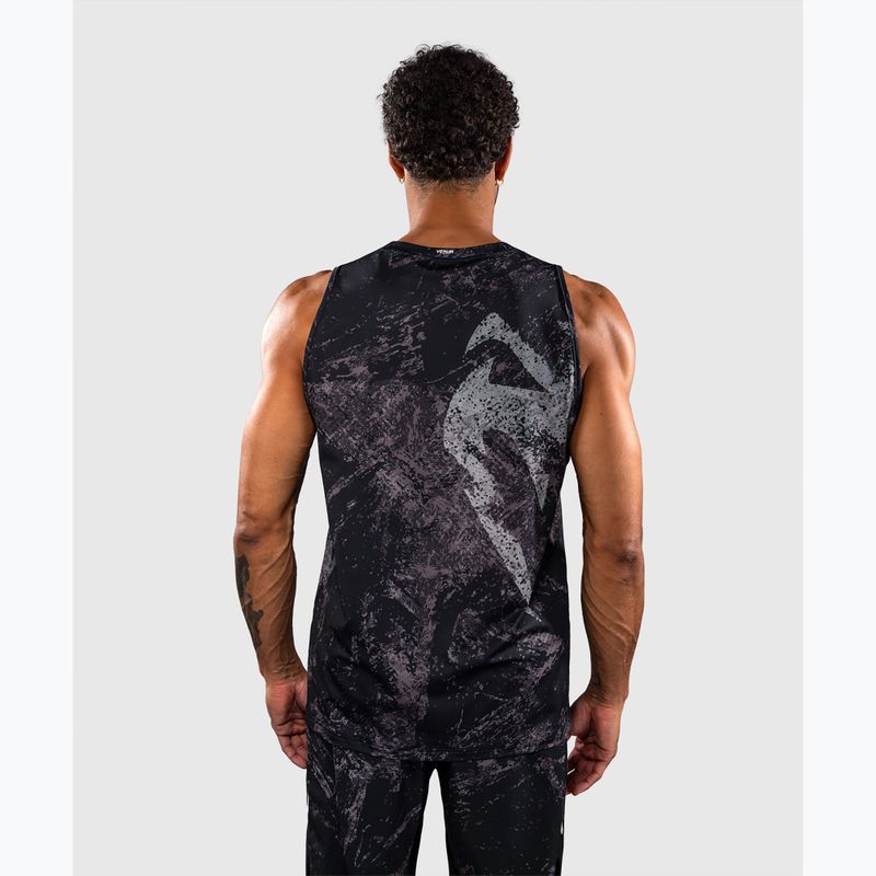 Pánske tričko Venum Rage & Workout Dry Tech Tank Top black/grey 3