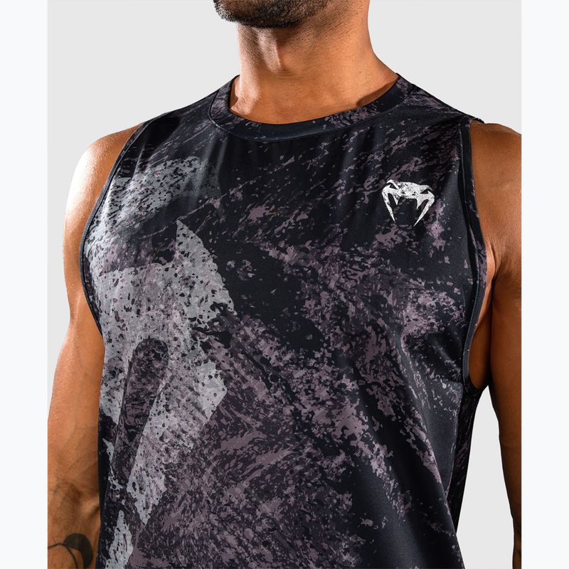 Pánske tričko Venum Rage & Workout Dry Tech Tank Top black/grey 5