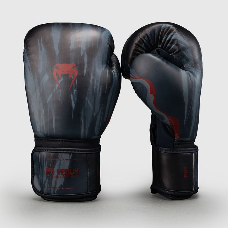 Boxerské rukavice Venum Demon Boxing black/grey 2