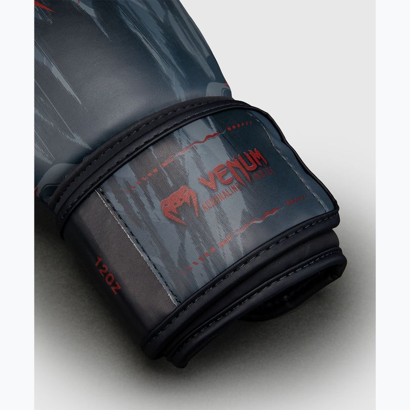 Boxerské rukavice Venum Demon Boxing black/grey 4