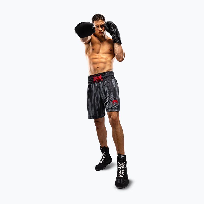 Pánske tréninkové šortky Venum Demon Boxing black/grey 2