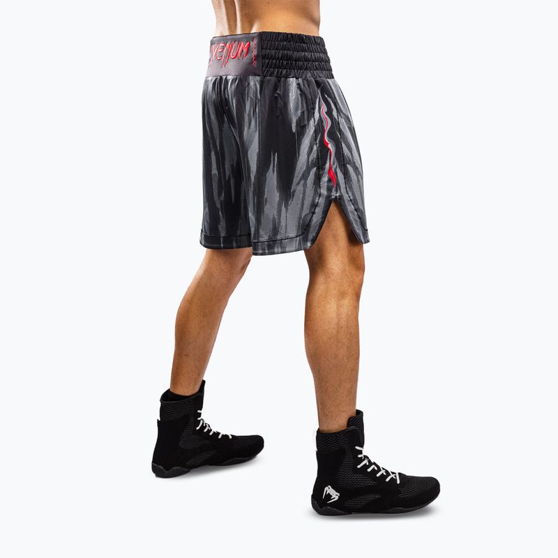 Pánske tréninkové šortky Venum Demon Boxing black/grey 5