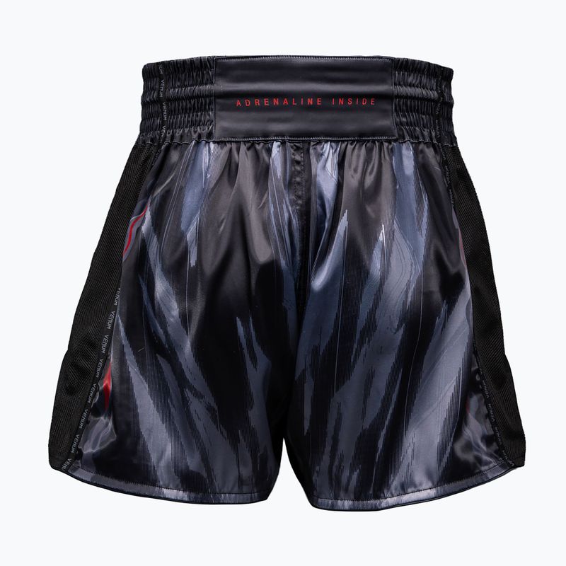 Pánske tréninkové šortky Venum Demon Muay Thai black/grey 2