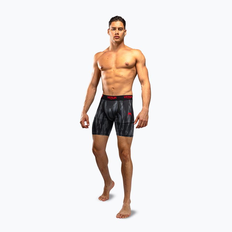 Pánske tréninkové šortky Venum Demon Vale Tudo black/grey 2