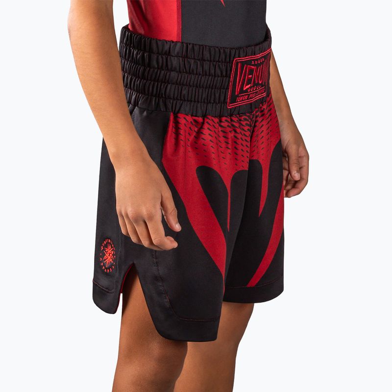 Detské tréningové šortky Venum Attack black/red 5