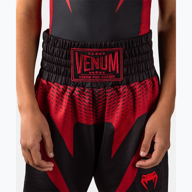 Detské tréningové šortky Venum Attack black/red 7