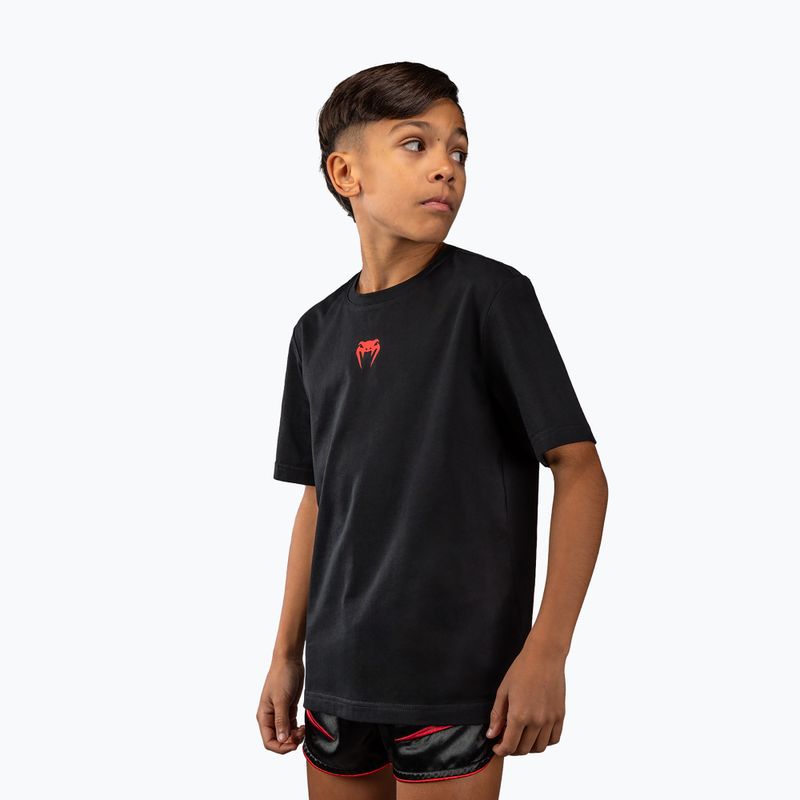 Detské tričko Venum Attack Cotton black/red 3