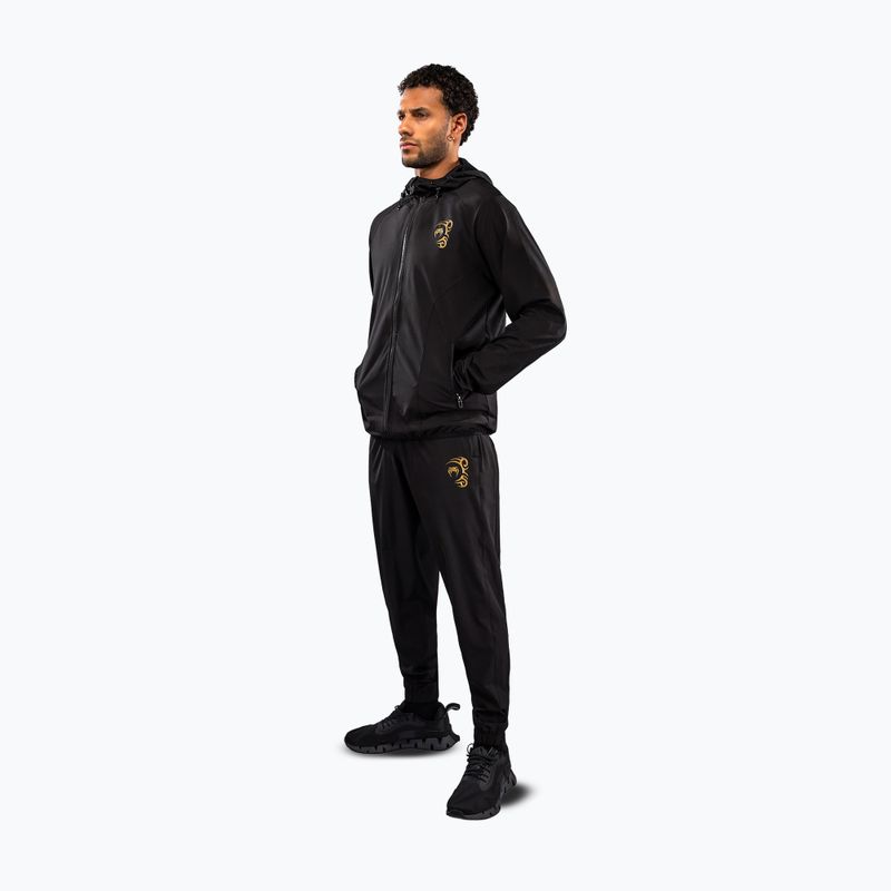 Pánska bunda Venum x Mike Tyson Tiger Track black/gold 2