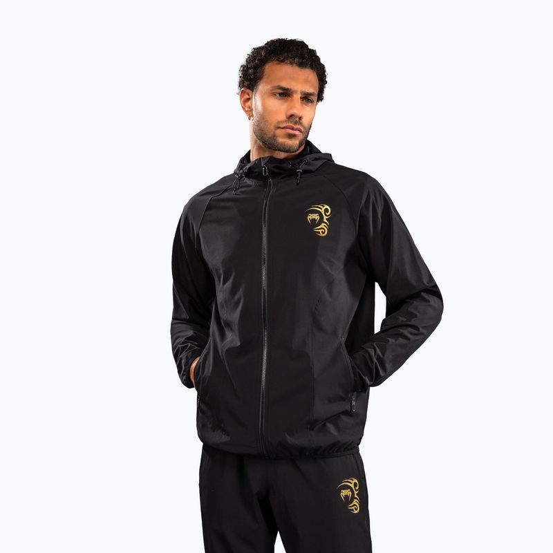 Pánska bunda Venum x Mike Tyson Tiger Track black/gold 4