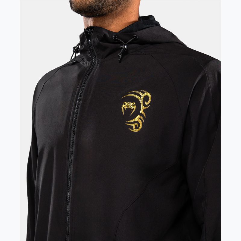 Pánska bunda Venum x Mike Tyson Tiger Track black/gold 6