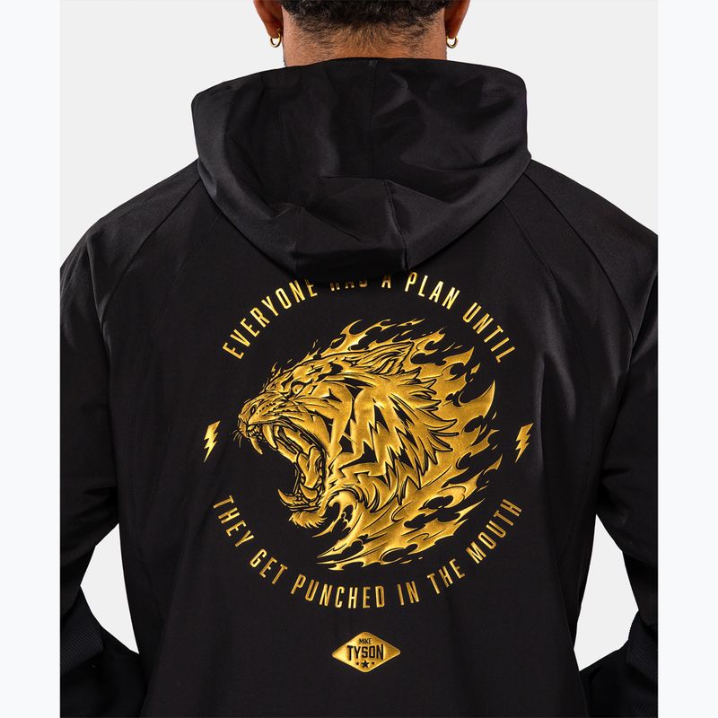 Pánska bunda Venum x Mike Tyson Tiger Track black/gold 7