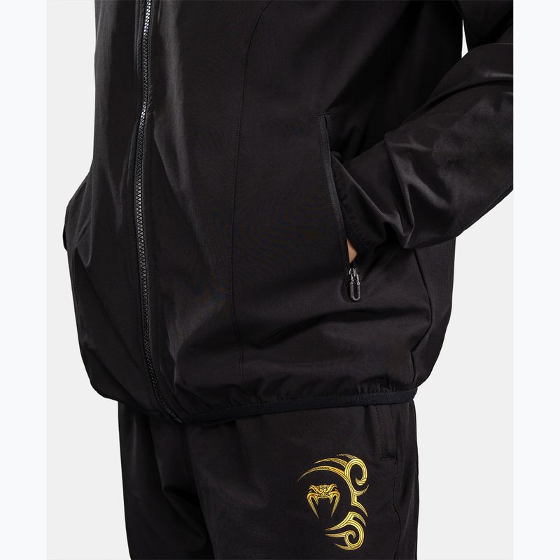 Pánska bunda Venum x Mike Tyson Tiger Track black/gold 8