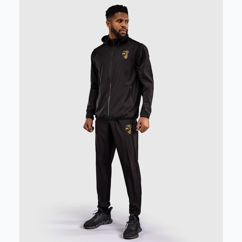 Pánska bunda Venum x Mike Tyson Tiger Track black/gold 2