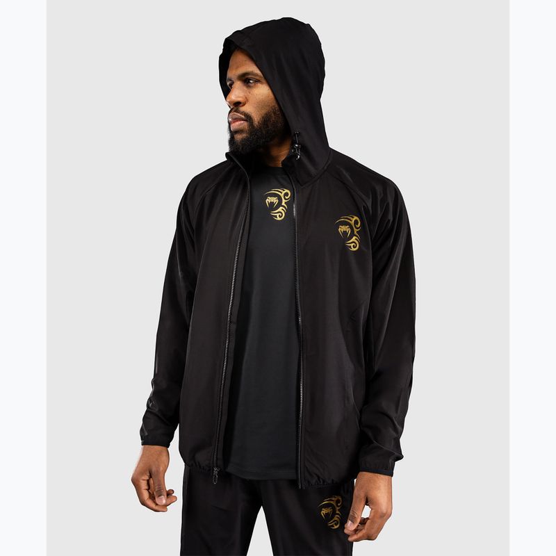 Pánska bunda Venum x Mike Tyson Tiger Track black/gold 4
