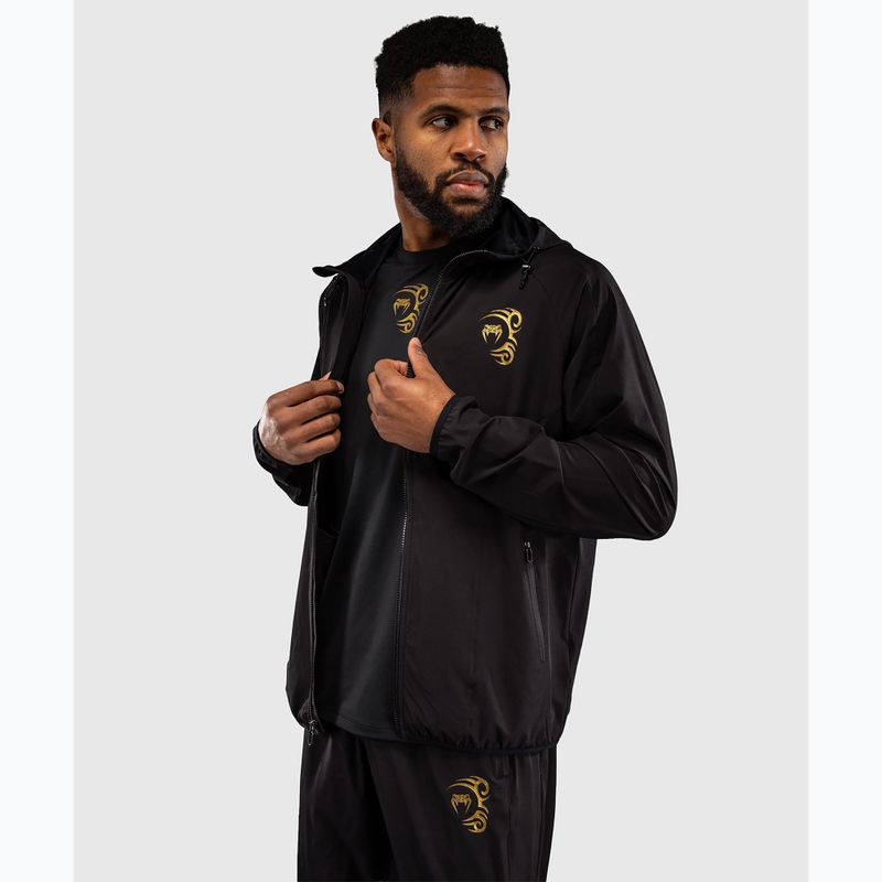 Pánska bunda Venum x Mike Tyson Tiger Track black/gold 5