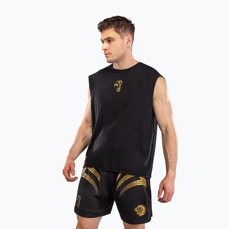 Pánske tričko Venum x Mike Tyson Tiger Sleeveless black/gold 3