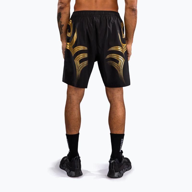 Pánske tréninkové šortky Venum x Mike Tyson Tiger Training black/gold 3
