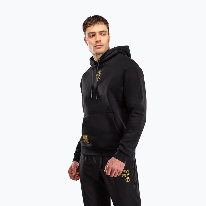 Pánska mikina Venum x Mike Tyson Tiger Hoodie black/gold 4