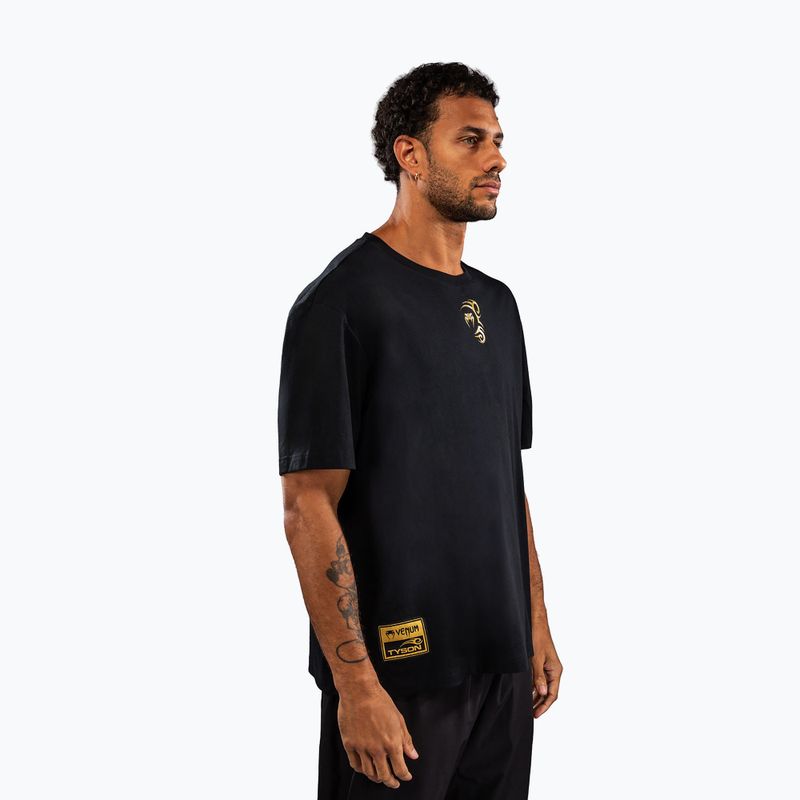 Pánske tričko Venum x Mike Tyson Tiger black/gold 3