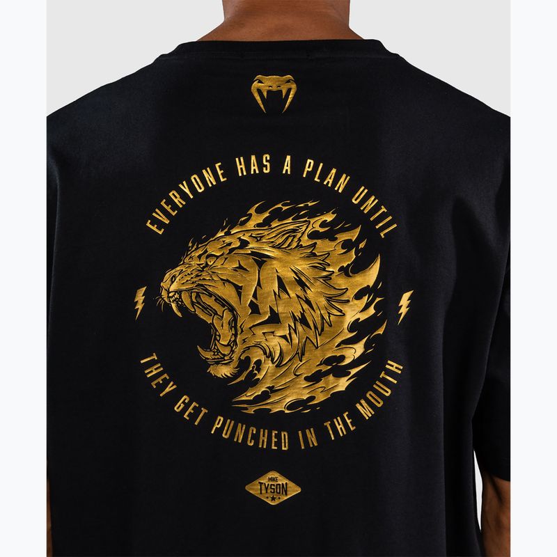 Pánske tričko Venum x Mike Tyson Tiger black/gold 5