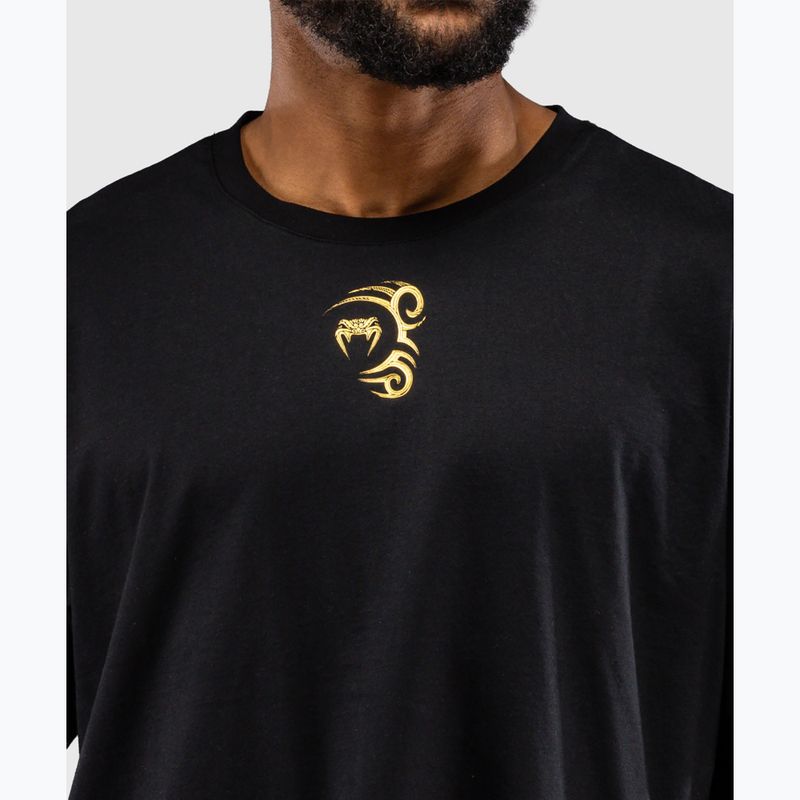 Pánske tričko Venum x Mike Tyson Tiger VENUM-06406-126 black/gold 3