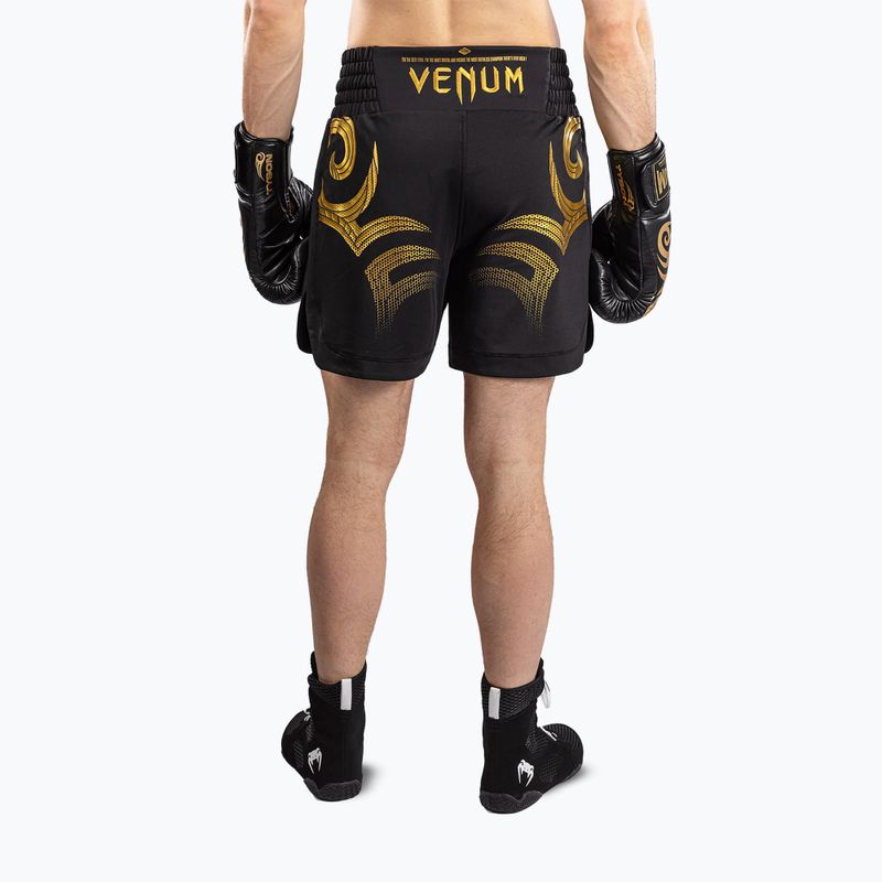 Pánske tréninkové šortky Venum x Mike Tyson Tiger black/gold 3
