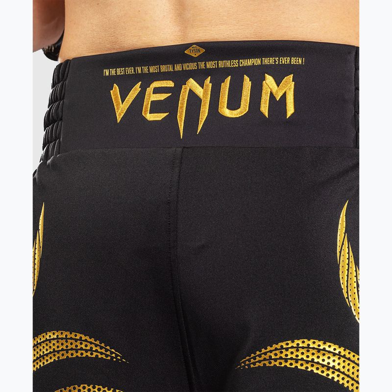 Pánske tréninkové šortky Venum x Mike Tyson Tiger black/gold 6