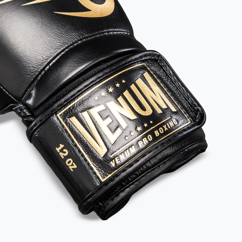 Boxerské rukavice Venum Giant 2.0 Mike Tyson Pro Boxing black/gold 4