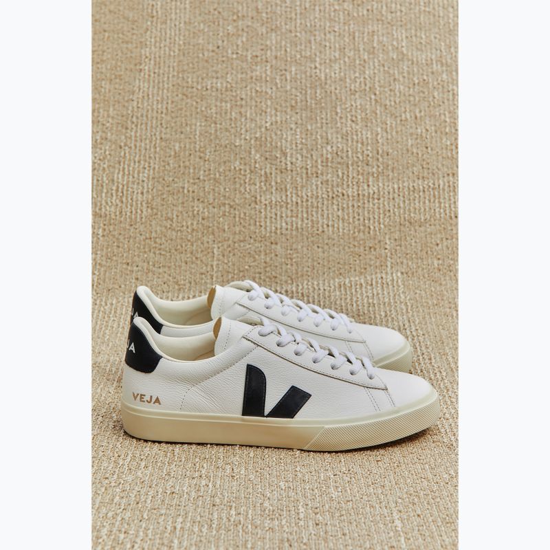 Pánske topánky VEJA Campo Leather extra white/black 8
